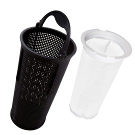 BigHead 005-152-2207-00 Debris Canister Basket & 004152451700 Fine Mesh Bag Combo Replacement for Paramount DDC/EDC Leaf Canisters, Replaces 3227-525, 3227-535, 004-152-451-700 & More