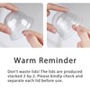 TOFLEN 100Pcs Mini Cake Containers with Clear Dome Lids for