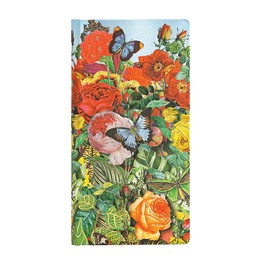 Paperblanks Hardcover Journal Butterfly Garden | Lined | Slim (90 × 180 mm) (Nature Montages)