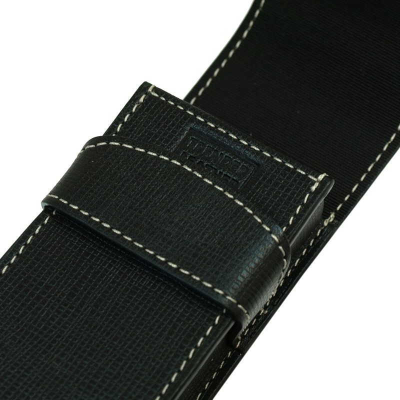 torenda-reza- Cowhide (Embossed) Pen Sheath with 2 Different [Black] TLPS