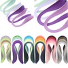 ODETOJOY 10mm Plain Grey Quilling Paper Strips