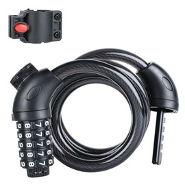 Bicycle Lock E Bike Bicycle Lock Combination Lock Cable Lock Lightweight Wheel DHL