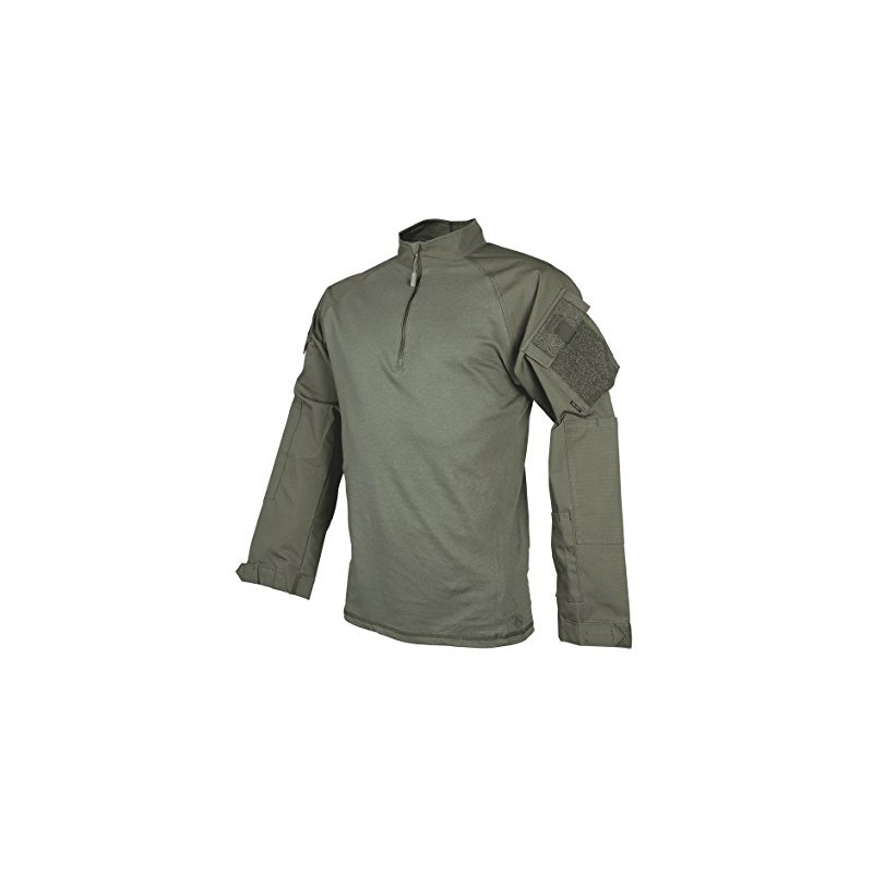 Tru-Spec T.R.U. 1/4 Zip Combat Shirt, Men's Tactical Long Sleeves