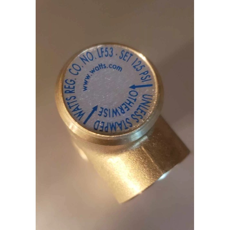 Watts **NEW** Watts 3/4 LF53-125 Pressure Relief Valve