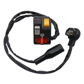 JDLLONG Light Start Kill Switch 35200-HB9-020 Switch Fit for Honda TRX250R TRX 250R 1986-1989