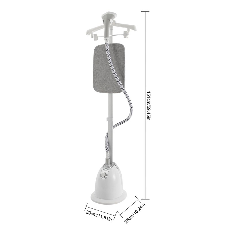 Steamer for Clothes,1350W Professional Garment Steamer with Ironing Board,Standing Steaming