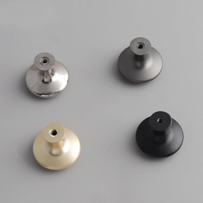 HY HUIJUN Pack of 4 Furniture Knobs, Drawer Knobs, Furniture