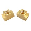 2pcs 1/2" x 1/2" x 1/2" NPT Female Pipe Tee
