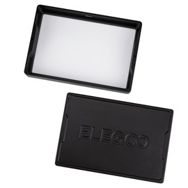 ELEGOO Metal Resin Tank for Mars 4 MAX LCD 3D Printer, PFA Release Film Pre-Installed, with Allen Wrench, Resin Vat for ELEGOO Mars 4 MAX