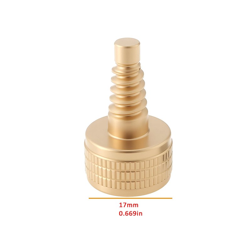 Be In Your Mind 2pcs 27g Brass Billiard Cue Screws
