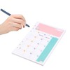 NUOBESTY A5 Refill Paper Colourful Monthly Planner Refills 6 Ring