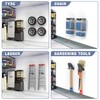 WALMANN Garage Hooks, Heavy Duty 12-inch Wall Hooks for Hanging,