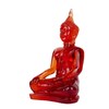 BUDDHO Buddha overcoming Temptations Buddha Statue 4" H Poly Resin