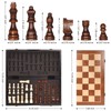BIVOMON Magnetic Wooden Chess Set 15" Unique Chess Board Game