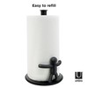 Umbra Buddy Counter Top Paper Towel Holder, Black, 11 x