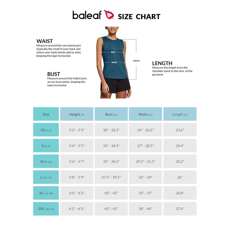 BALEAF Camisetas de entrenamiento sin mangas para mujer, camisetas de