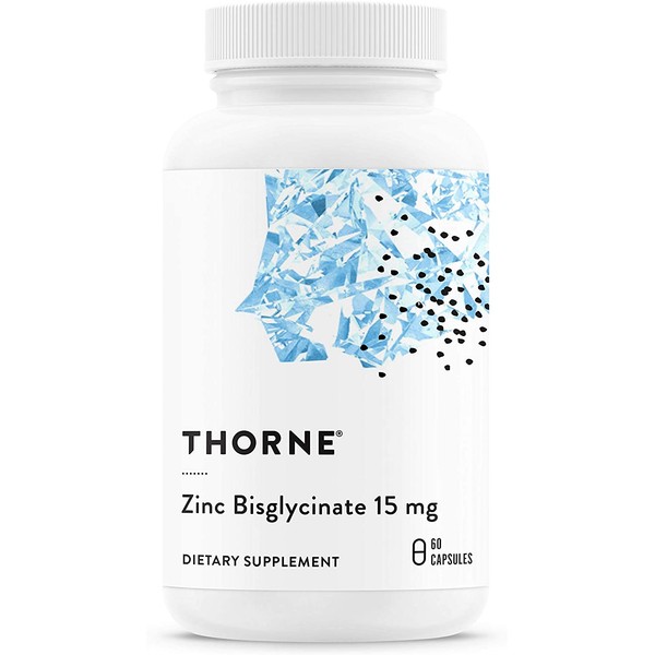 Thorne Research - Zinc Bisglycinate 15 mg - 60 Capsules