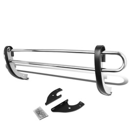 Auto Dynasty Stainless Steel Double Bar Rear Bumper Guard Compatible with Lexus RX330 RX350 RX400h 04-09