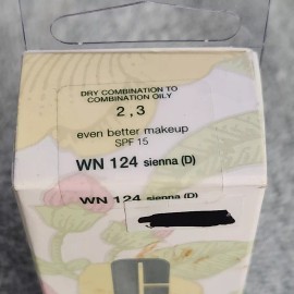 Clinique Even Better Makeup SPF 15  1 fl oz  Sienna  WN 124  (D)  NIB