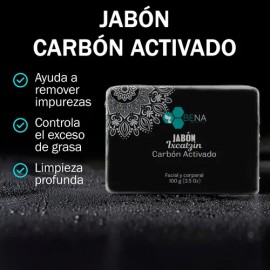 Jabón en barra Bena Belleza Natural Cuidado Facial 100 g                                                                                              