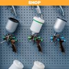 Moxweyeni 100 Pack Pegboard Hooks 6 Inch Metal Display Hooks