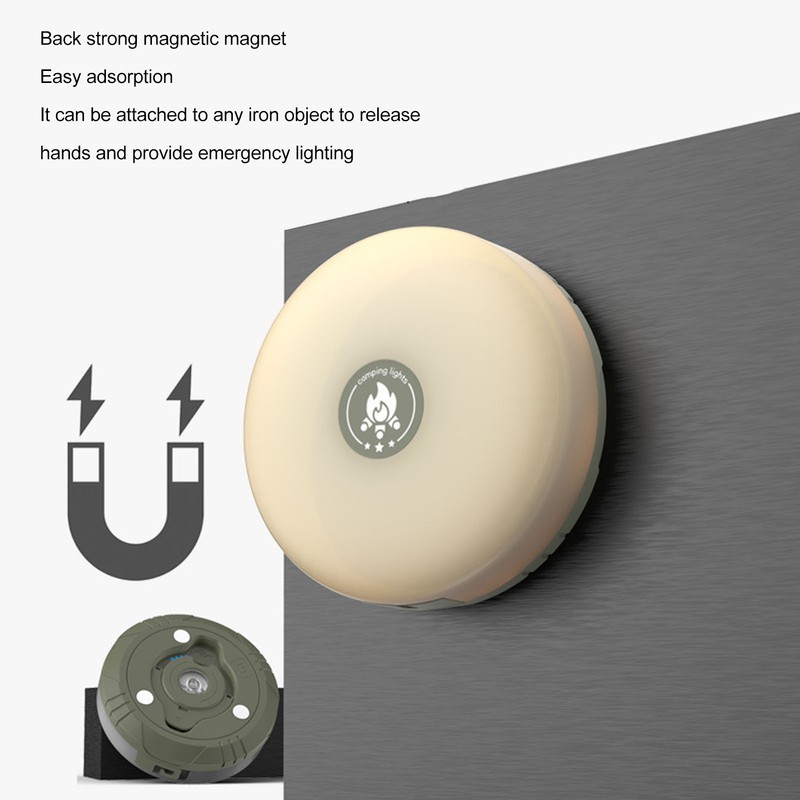 Camping Light String IPX4 Waterproof Multi Modes USB Rechargeable Flexible