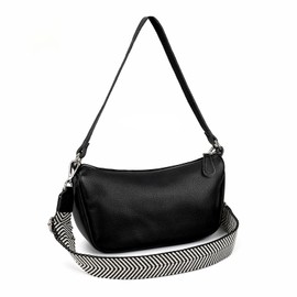 befen Black Small Genuine Leather Y2K Crossbody Bags Shoulder Handbag Clutch Purses for Women Trendy