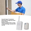 Wireless Doorbell with 1 Transmitter and 1 Receiver Flash LED