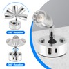 WTNYOU 2-PCS RV Reading Lights 12V Interior with USB-A &
