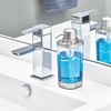 iDesign Refillable Liquid Dispenser for Bathroom or Kitchen Countertop-Set of
