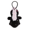 Nici 42739 Unicorn Carbon Flash Pendant 8 cm Black