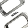 Chrome Plastic Rocker Switch Trim Compatible with Freightliners & Peterbilt