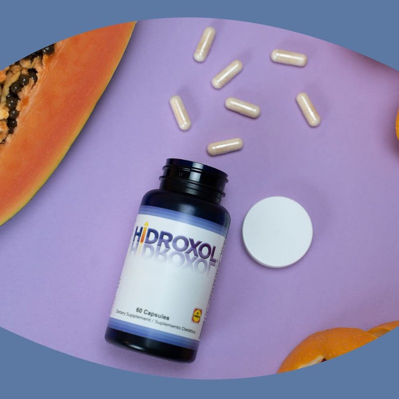 Hidroxol Natural Supplement 60 Capsules - Supports Immune System -