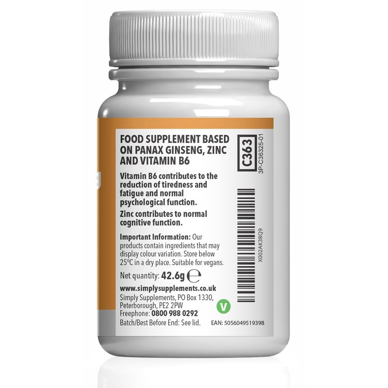 Korean Ginseng 4000mg | Supports Mental & Physical Wellbeing |