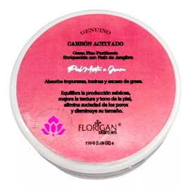 Florigan Crema Fina Purificante Carbon Activado Florigan® 110grs.