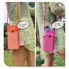 JOKnet Mailing Mesh Shoulder Smartphone Bottle Holder Smartphone Shoulder Drink