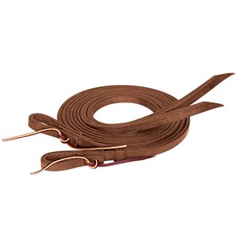 Weaver Leather ProTack Oiled Split Rein, 3/4-Inch x 8-Feet, Brown