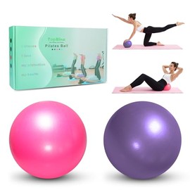 TopBine 23cm Pilates Stability Ball for Yoga and Core Training