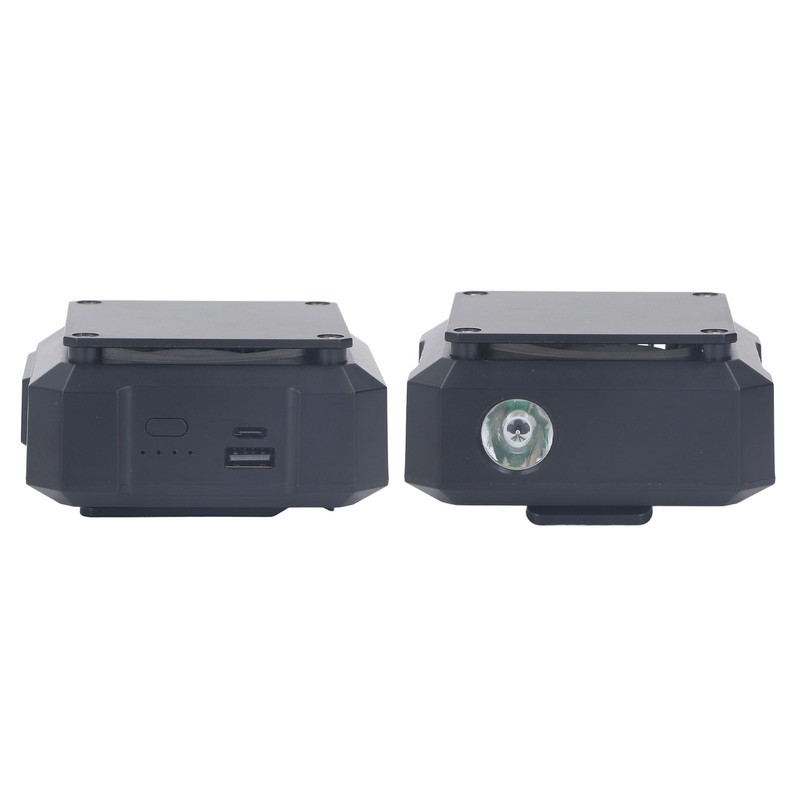 Waist Clip Fans Mini USB Rechargeable 4000mAh Battery Strong Wind