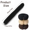 QIUMING dutt maker Duttkissen Hair Donut Shaper Hair Bun Maker