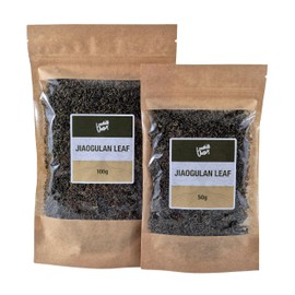 Lowhill Valley Jiaogulan Leaf Tea - Cut and Dried Gynostemma Pentaphyllum - Stress Adaptation Support - Loose Herbal Tea – Immunity Boost – 100% Natural – 50g