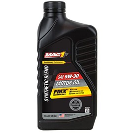 MAG 1 61652 SAE 5W-30 Synthetic Blend Motor Oil - 1 Quart