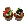 Speed mao Real-Like Cute Cupcake Food Sample Food Model 6-Piece