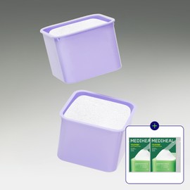 Mediheal PDRN Pore Elasticity Pad Refill + Refill Special Set (Total 200 sheets) 메디힐 PDRN 모공 탄력 패드 리필+리필 기획세트 (총 200매)