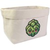 Large 'Cute Kawaii Brussels Sprout' Canvas Organiser/Storage Bag (OR00033375)