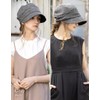 Loo&c Women’s Hat, Large Size, Cool Touch, Cheryl UV Casket,