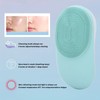 2 in 1 Electric Face Cleansing Brush Silicone Sonic Vibration