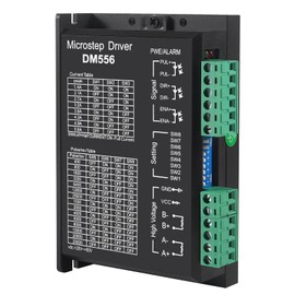 ACEIRMC DM556 CNC Digital Stepper Driver - 2-Phase Stepper Motor Controller, 20-50V DC Max 5.6A, 128 Subdivision for Nema 23, 24 and Nema 34 Motors (4pcs)