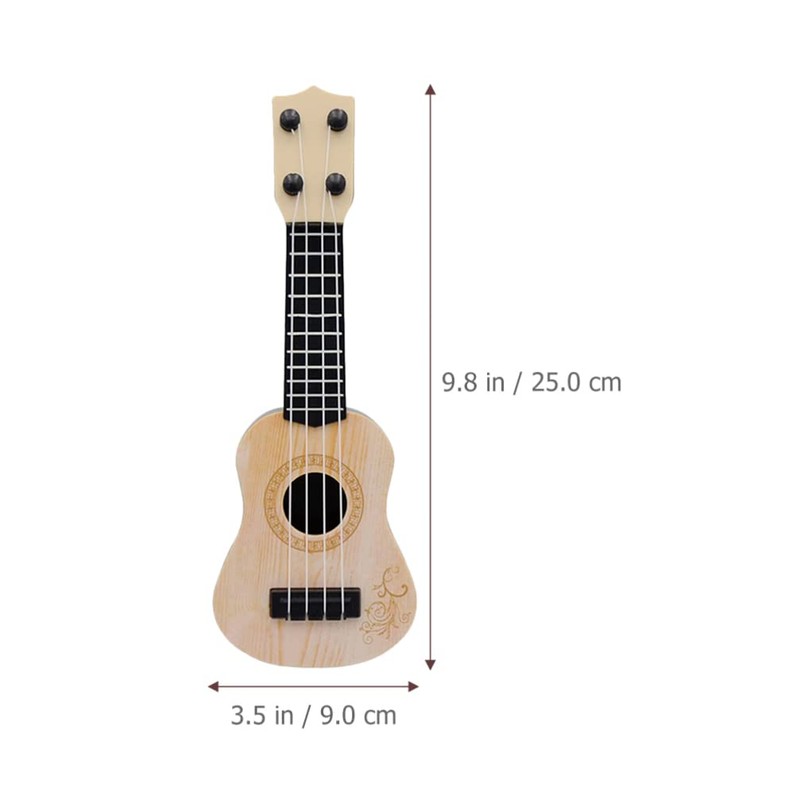 Toddmomy Kids Musical Instruments 1pc Wooden Kids Ukulele Toy Toddler