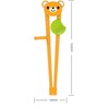 Black Panda Cartoon Animal Chopsticks Practice Helper, Children Practice Chopsticks